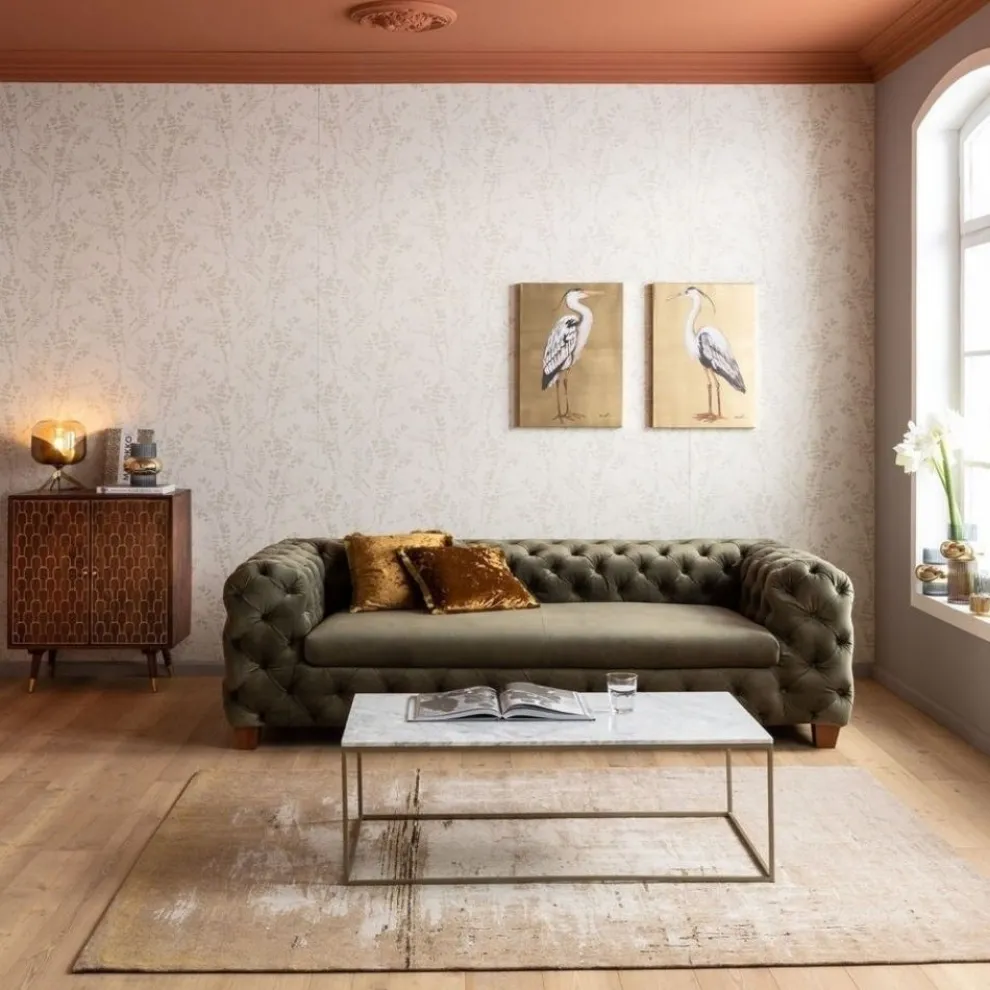 Salontafel Key West Goud 120x60cm