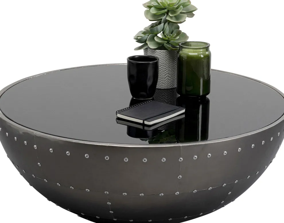 Salontafel Lounge Black Graphit 83cm