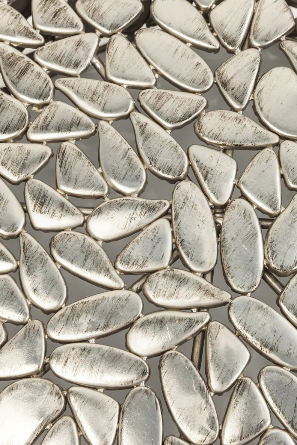 Salontafel Pebbles Deluxe Zilver (2-delig)