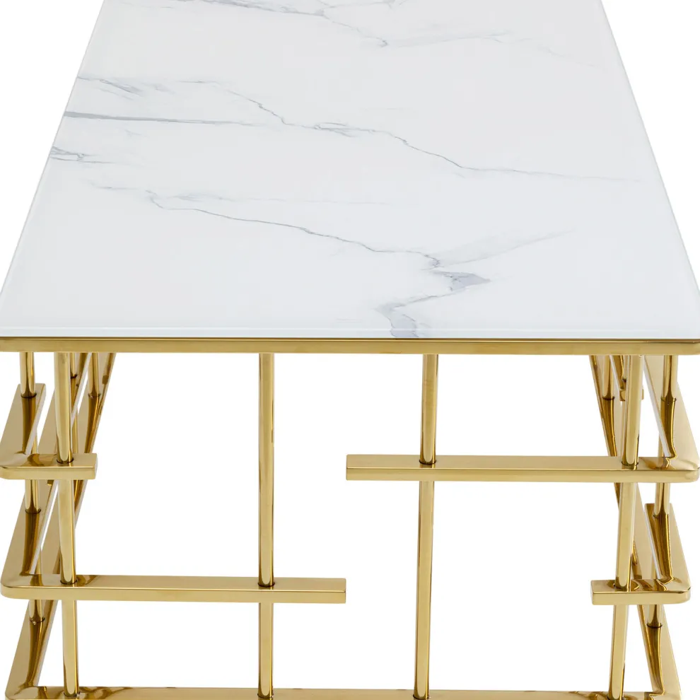 Salontafel Rome Goud 130x70cm