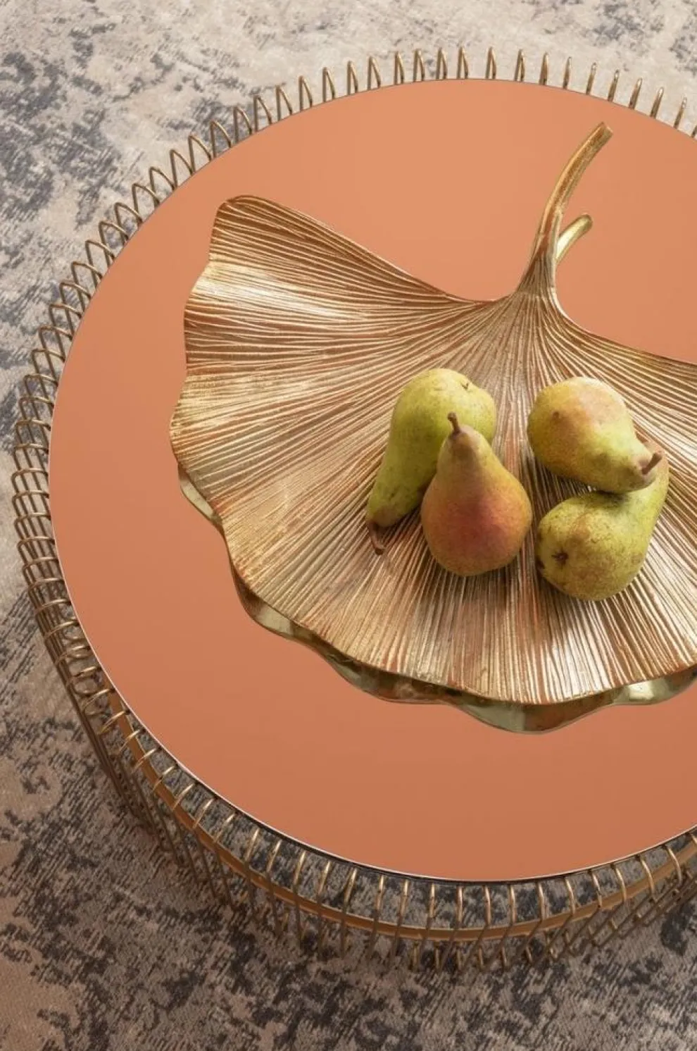 Salontafel Wire Messing (2-delig)