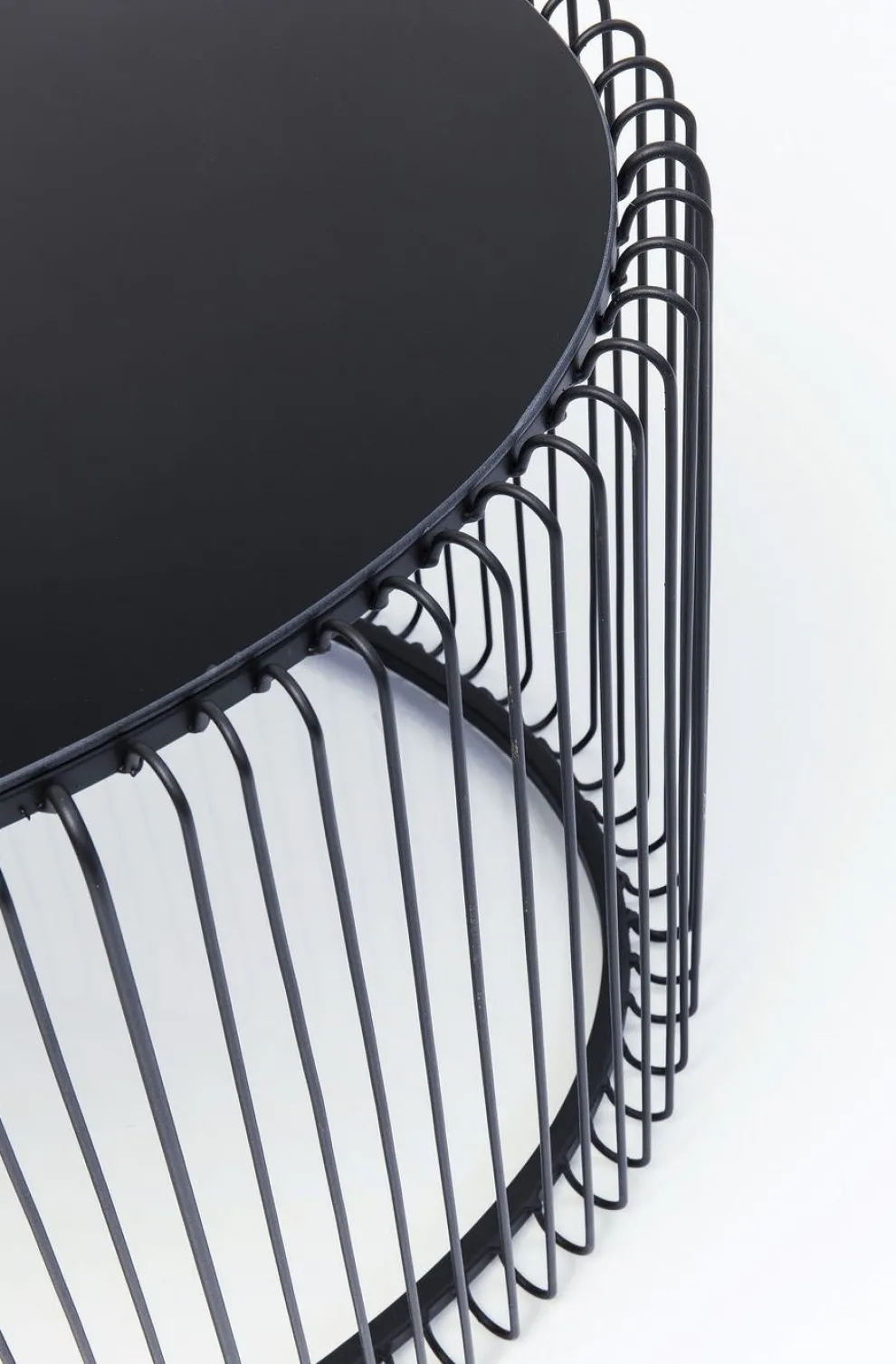 Salontafel Wire Uno Zwart 60x90cm