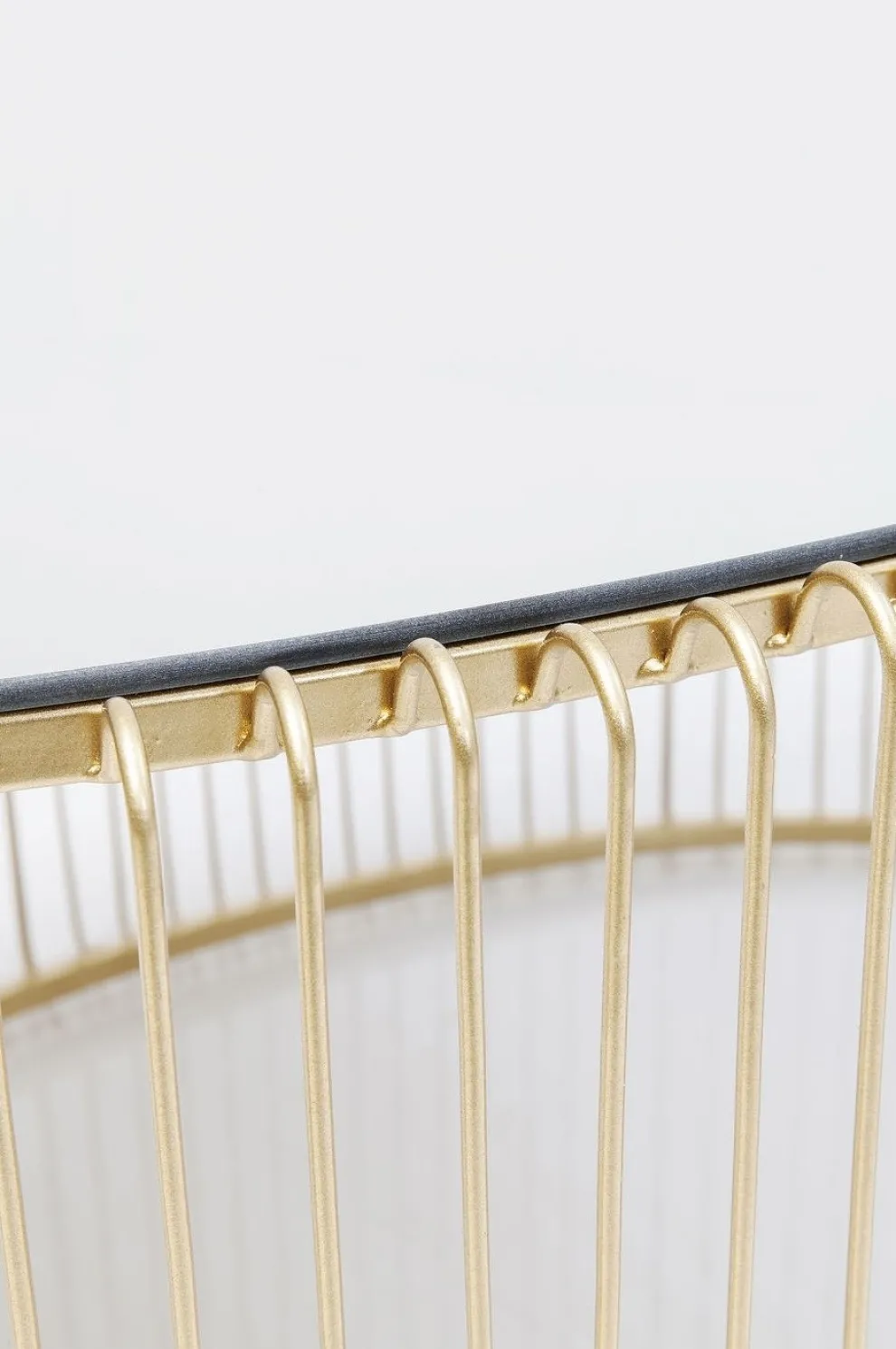 Salontafel Wire Uno Messing 60x90cm