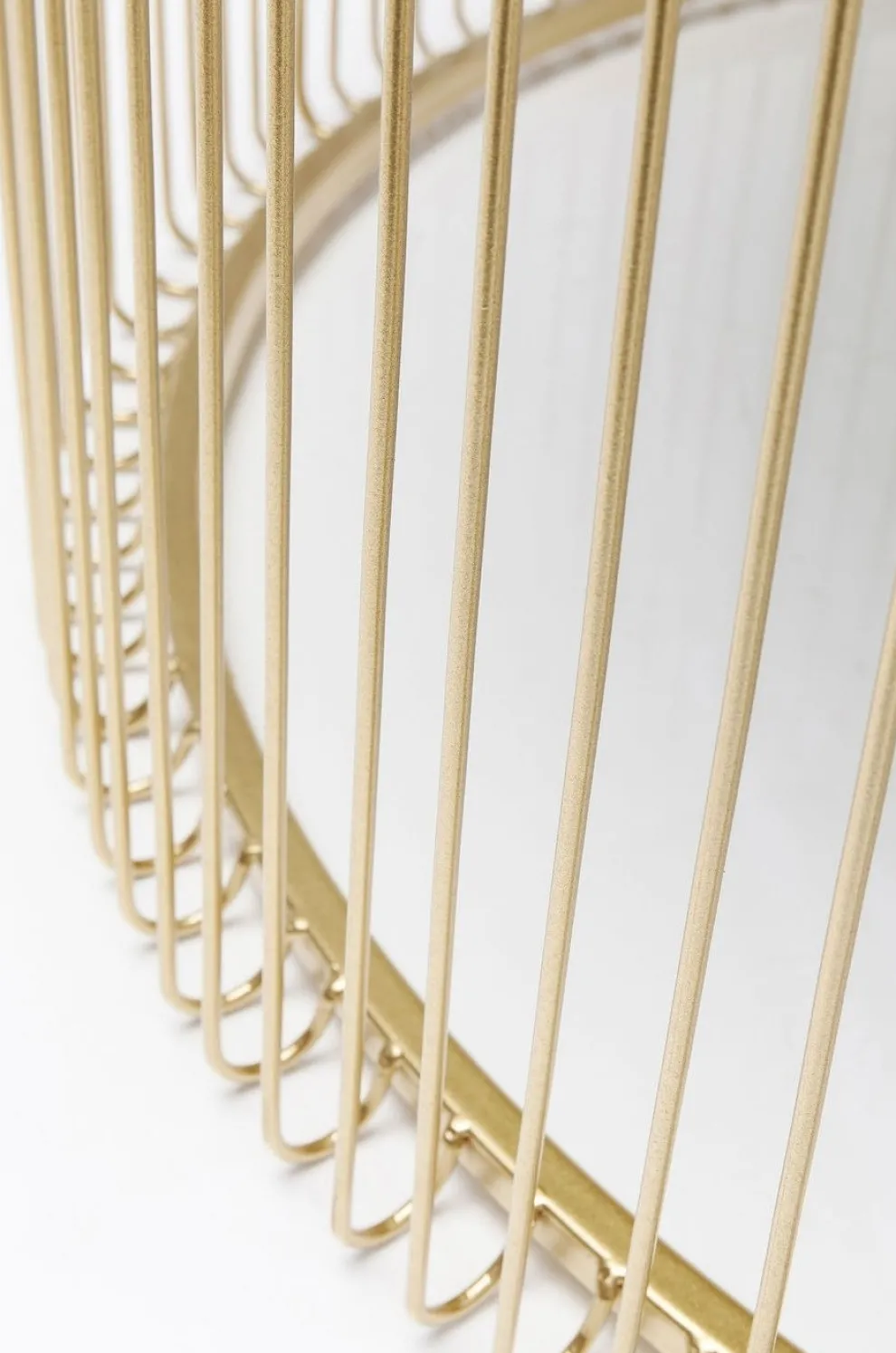 Salontafel Wire Uno Messing Ø80cm