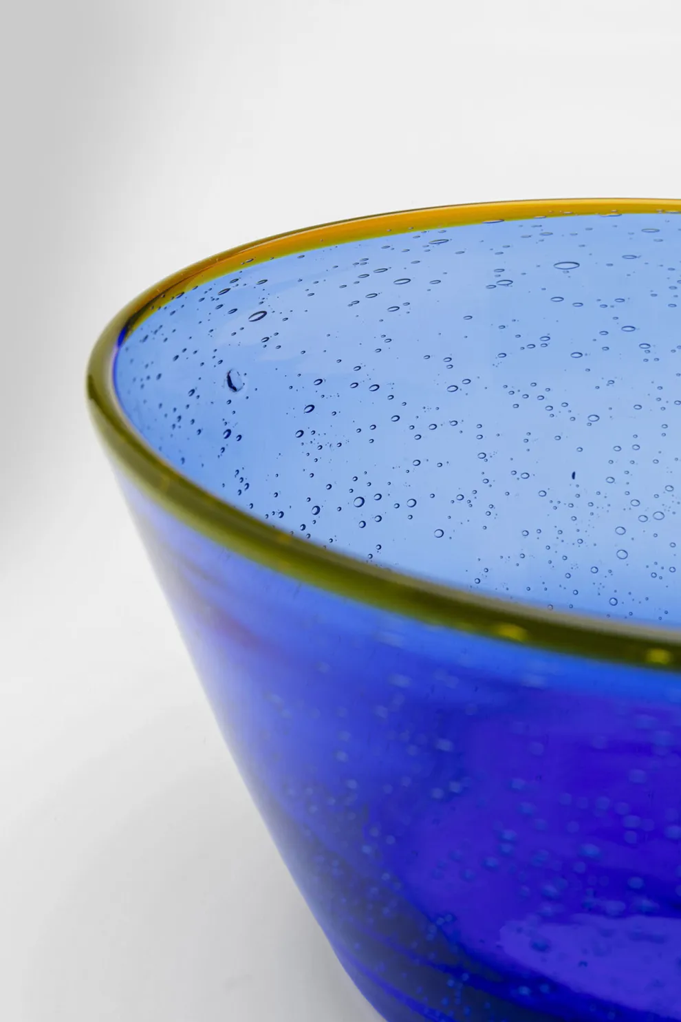 Schaal Bubbles Blauw 13cm