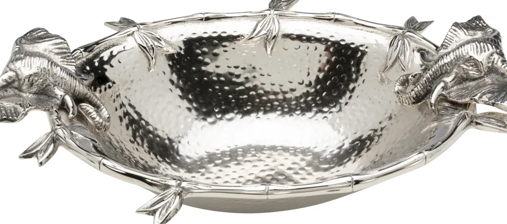 Schaal Happy Elephants 47x35cm