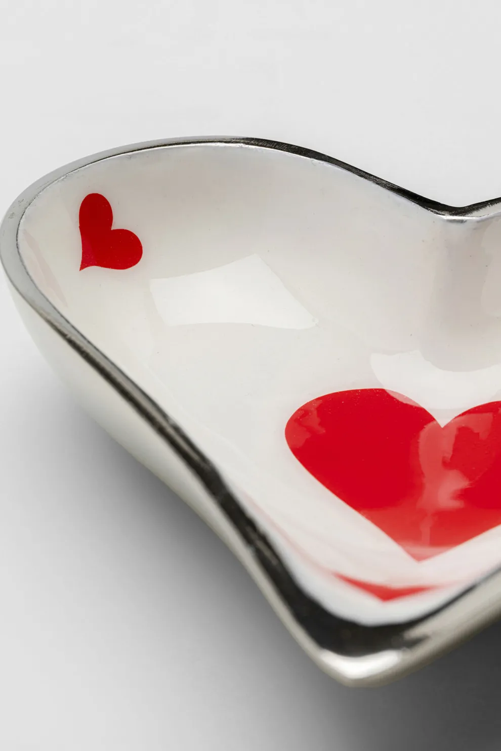 Schaal Hearts Card 15x13cm