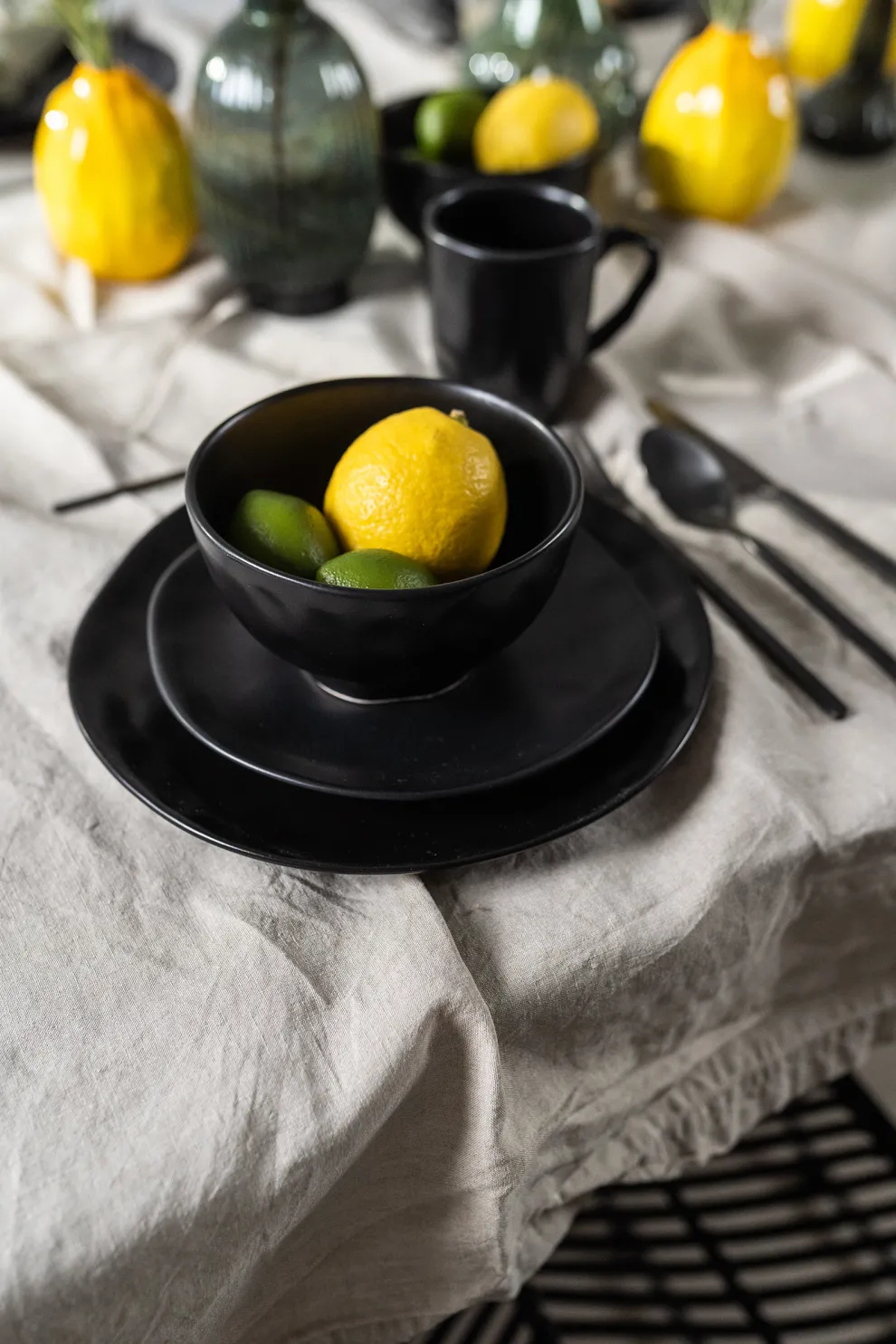 Schaal Organic Black Ø15cm