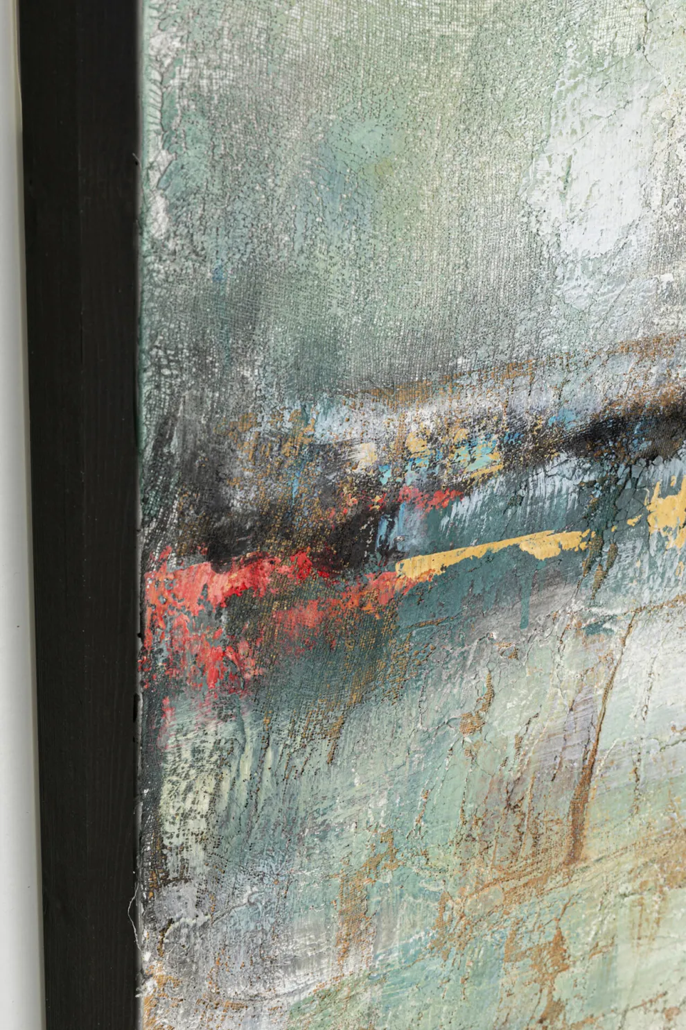 Schilderij Dust Gold 120x120cm