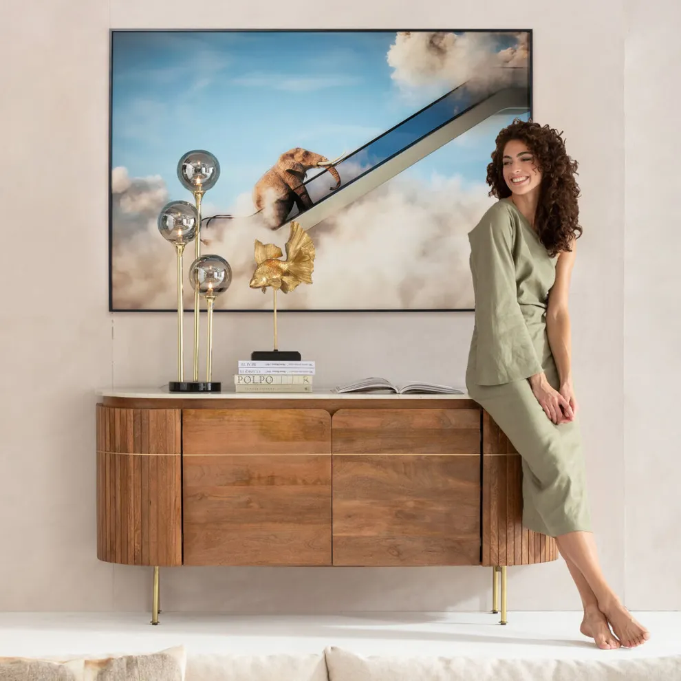 Schilderij Elephant In The Sky 150x100cm