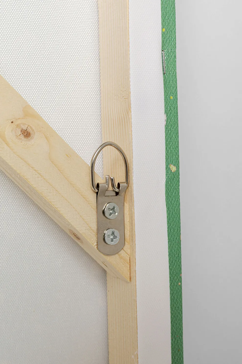 Schilderij Flower Boat Green Yellow 80x100cm