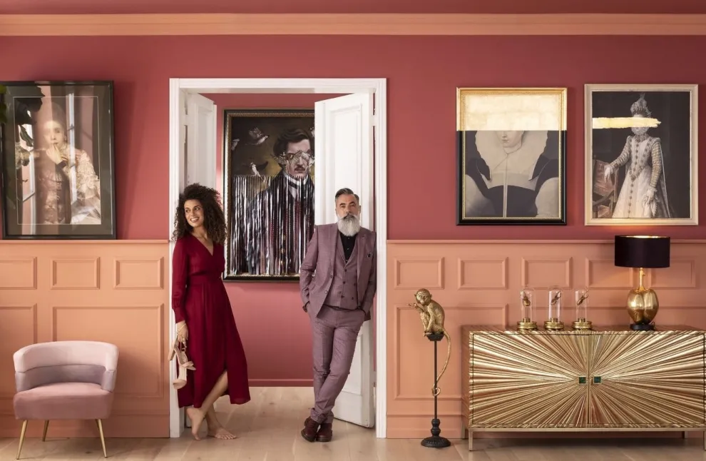 Schilderij Gentleman Cuts 130x163cm