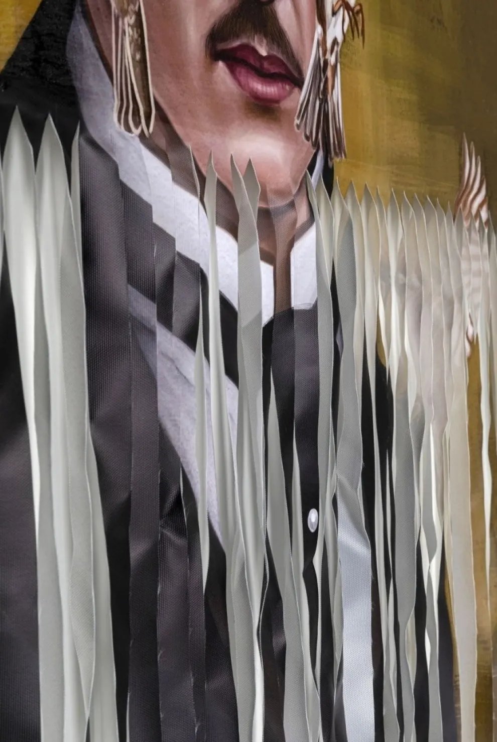 Schilderij Gentleman Cuts 130x163cm