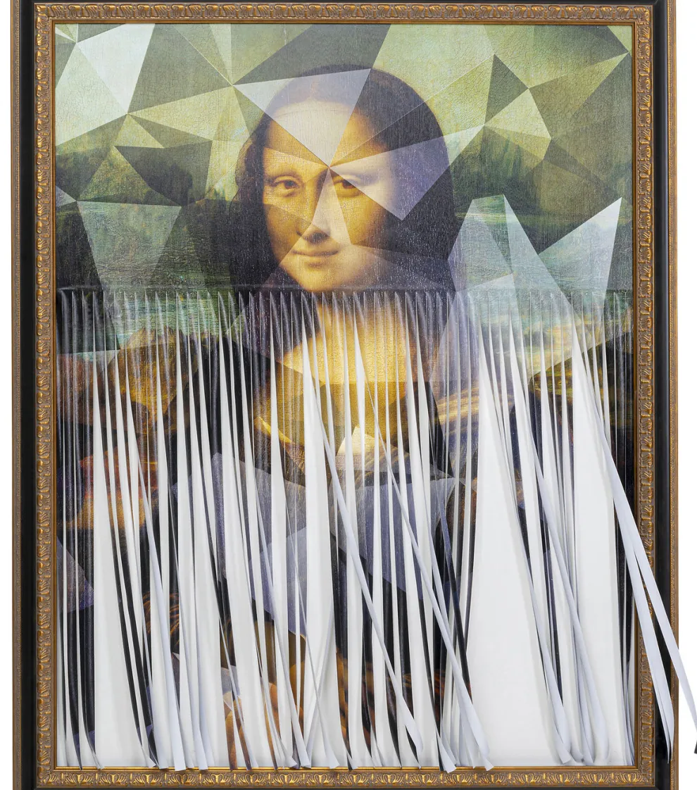 Schilderij Ma-de-moi-selle Lisa 130x163cm