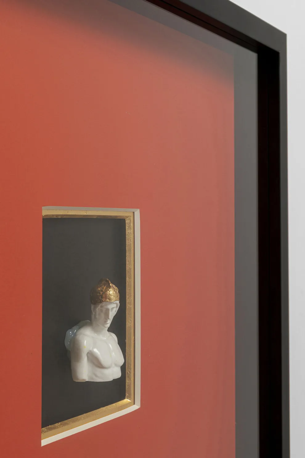 Schilderij Met Lijst Bust David 50x60cm