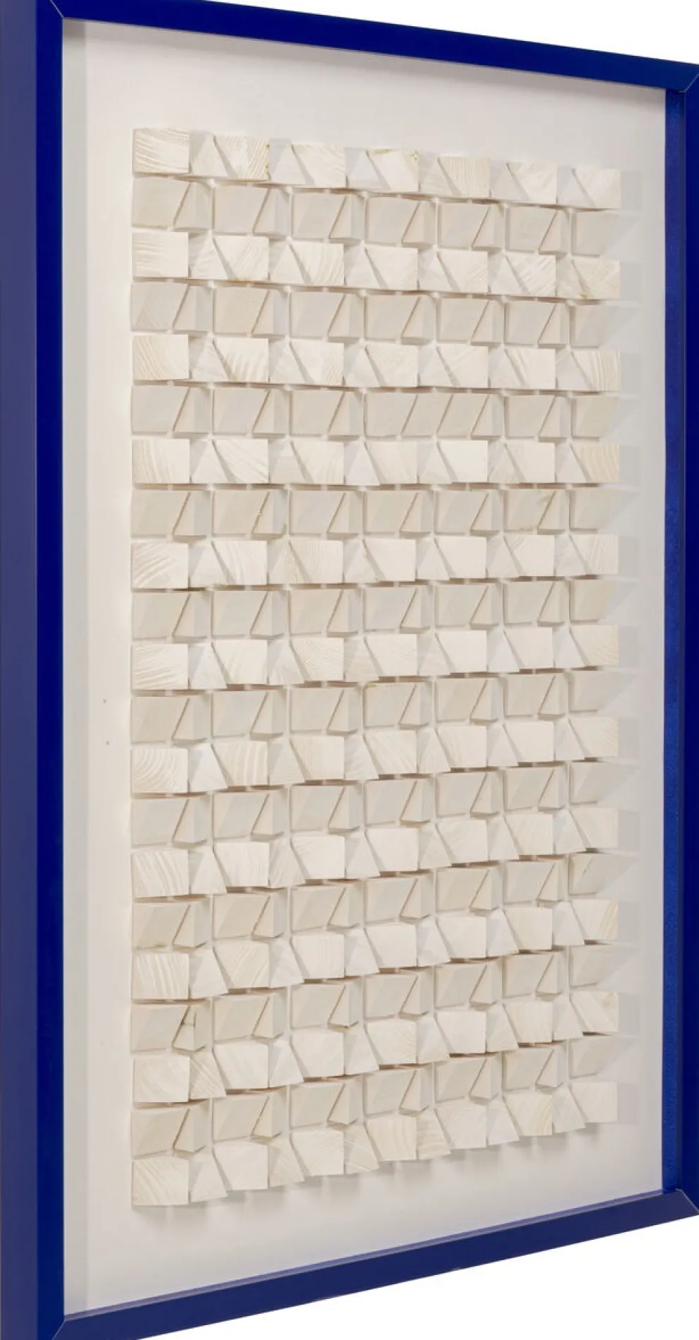 Schilderij Origami White 74x104cm