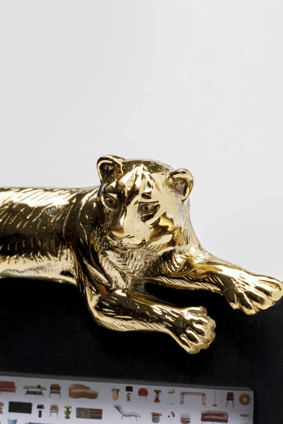 Schilderij Relax Tiger 24x29cm