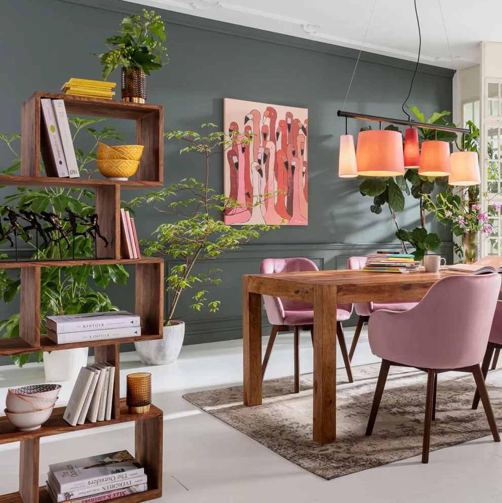 Schilderij Touched Flamingo Meeting 120x90cm