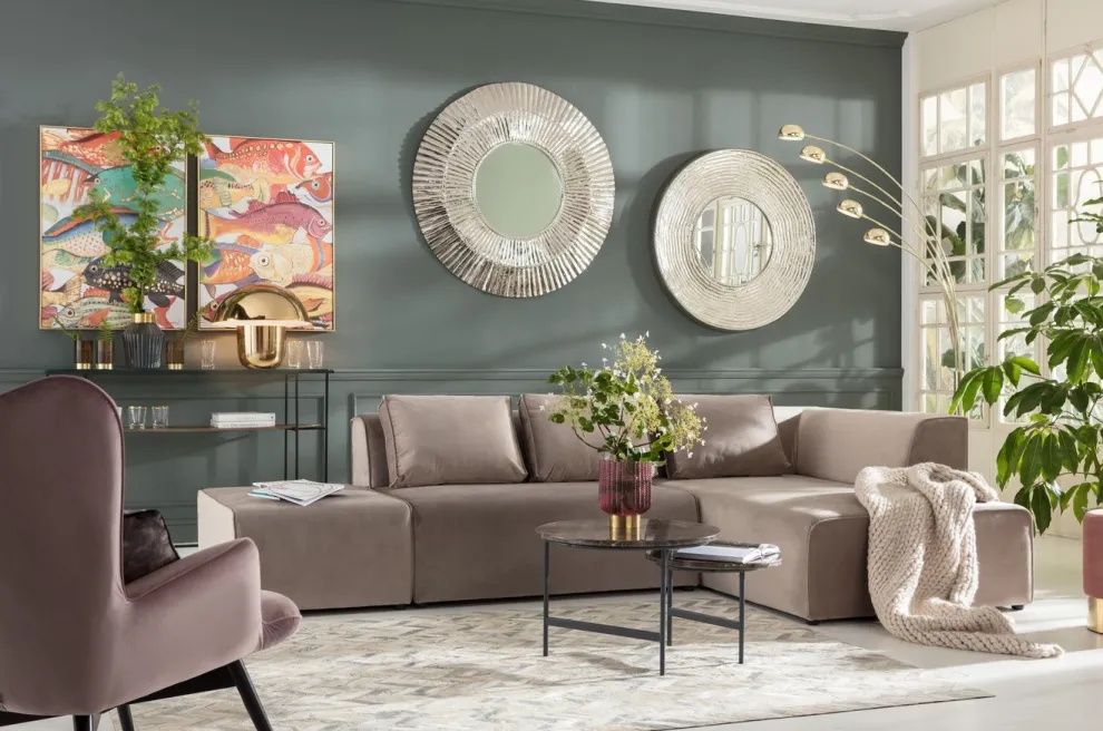 Schilderij Touched Fish Meeting One 100x75cm