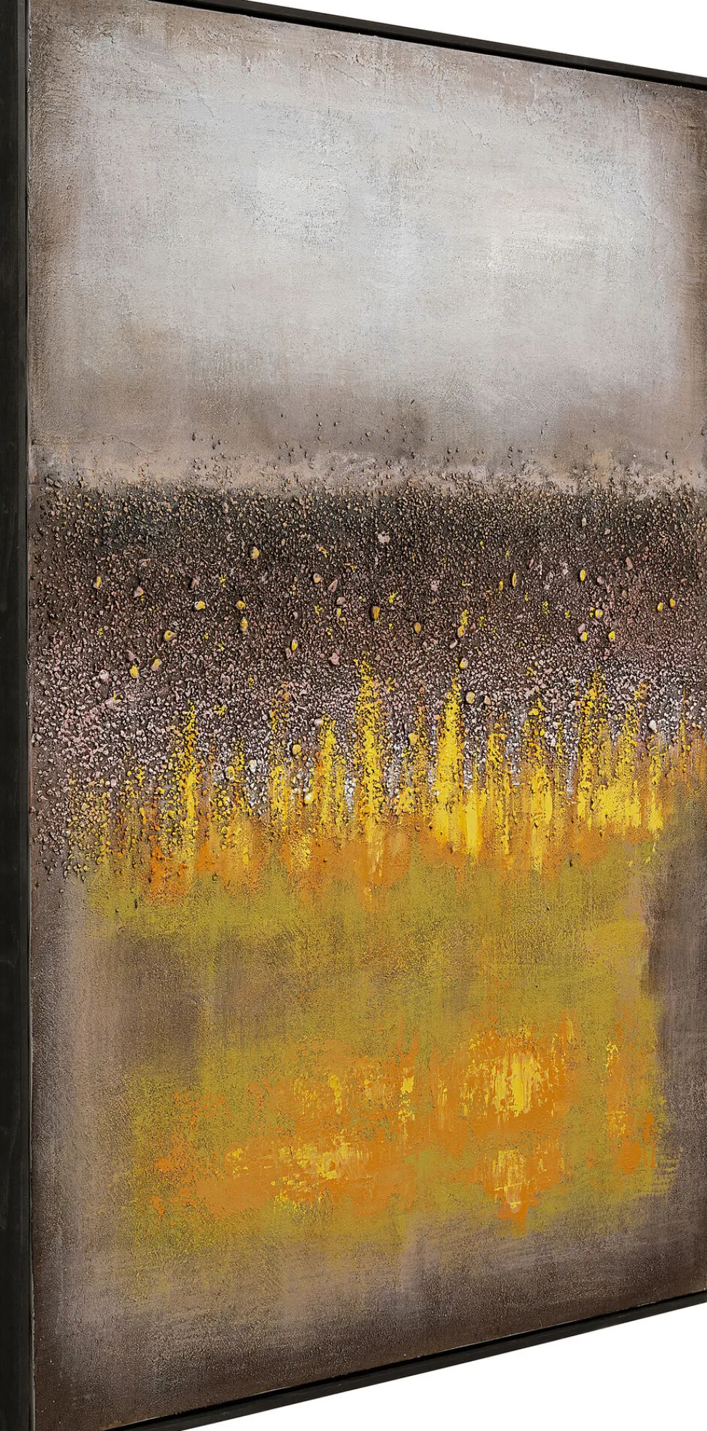 Schilderij Vista Yellow 90x120cm