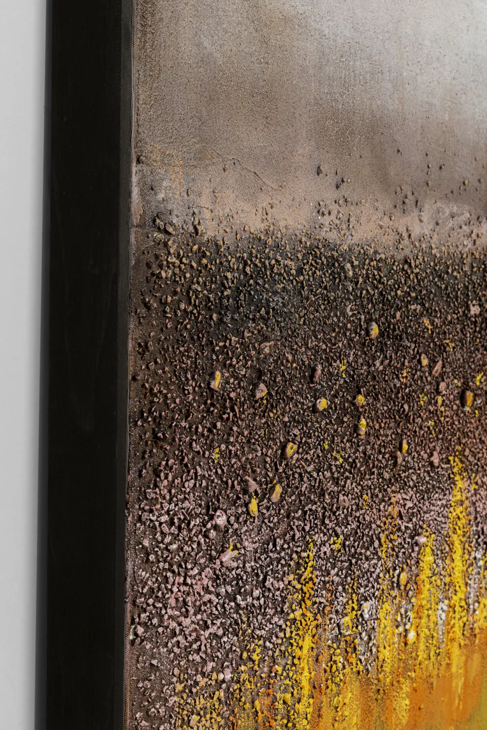 Schilderij Vista Yellow 90x120cm