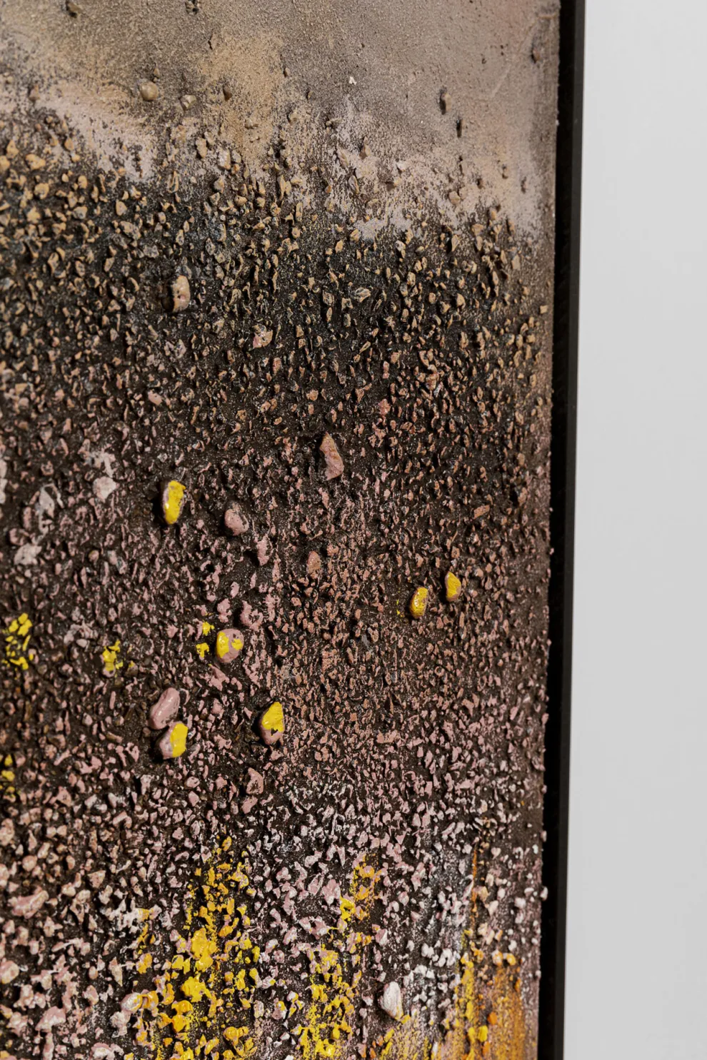 Schilderij Vista Yellow 90x120cm