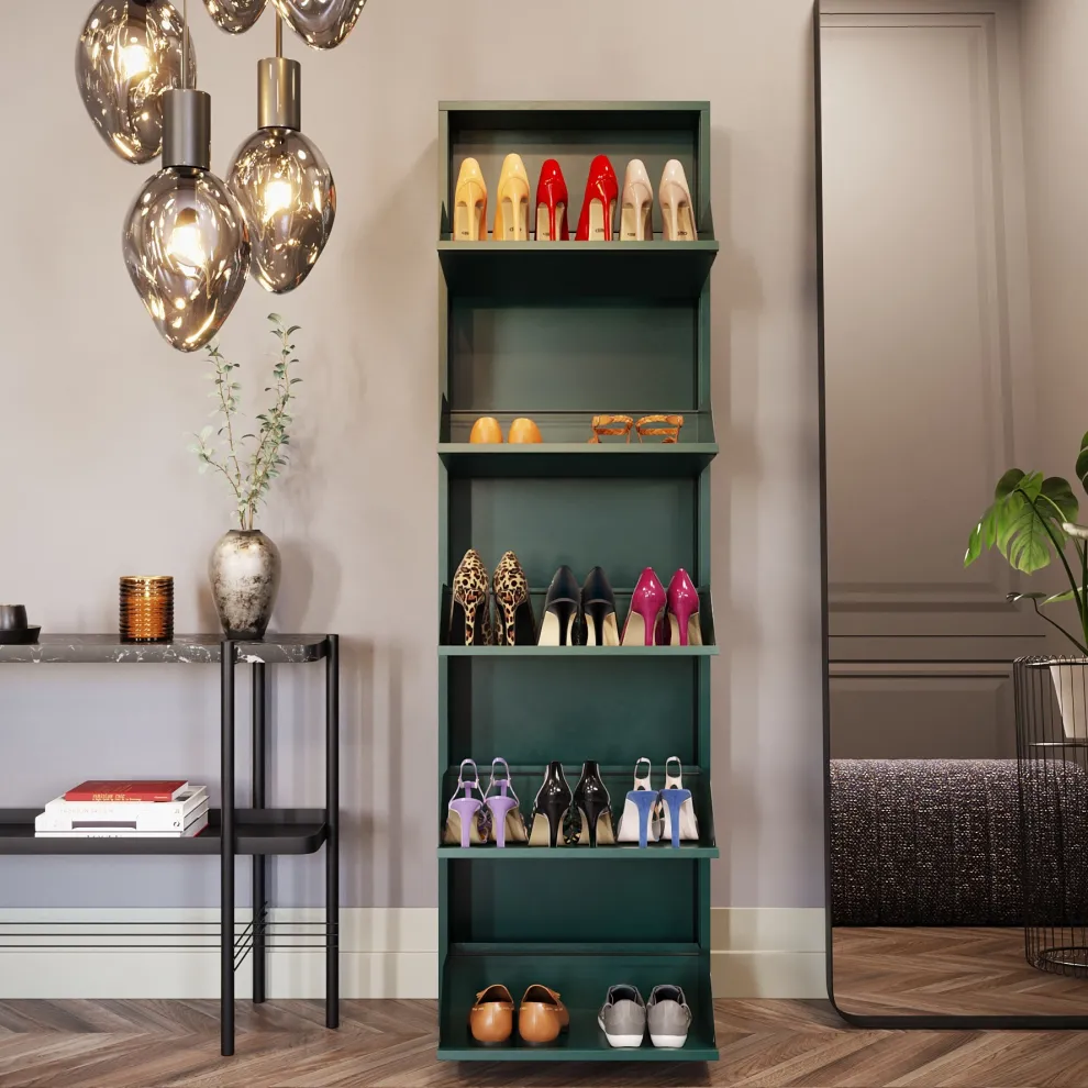 Schoenenkast Caruso 5 Green (MO)