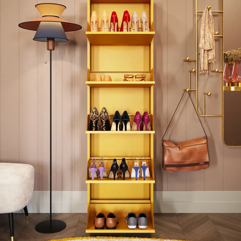 Schoenenkast Caruso 5 Yellow (MO)