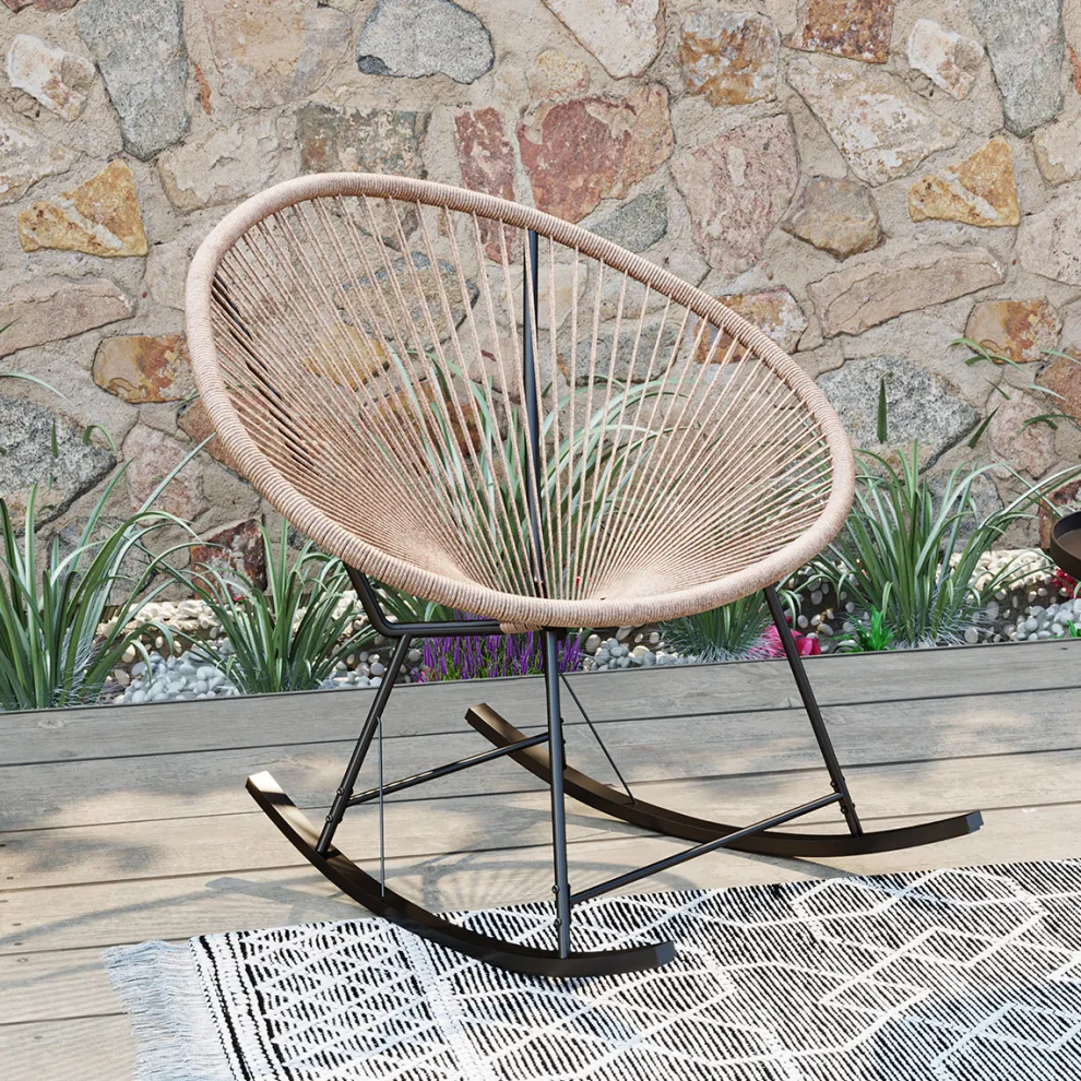 Schommelstoel Acapulco Nature