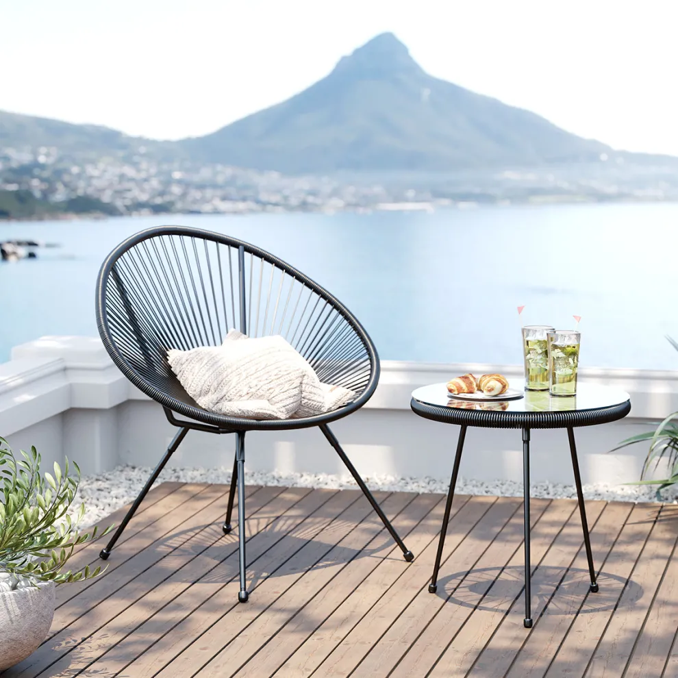 Set Acapulco Black (2/parts)