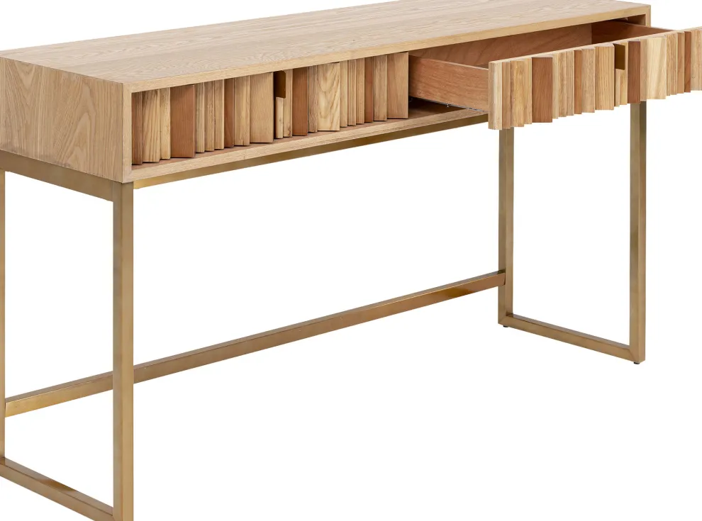 Sidetable Concertina Nature 136x40cm