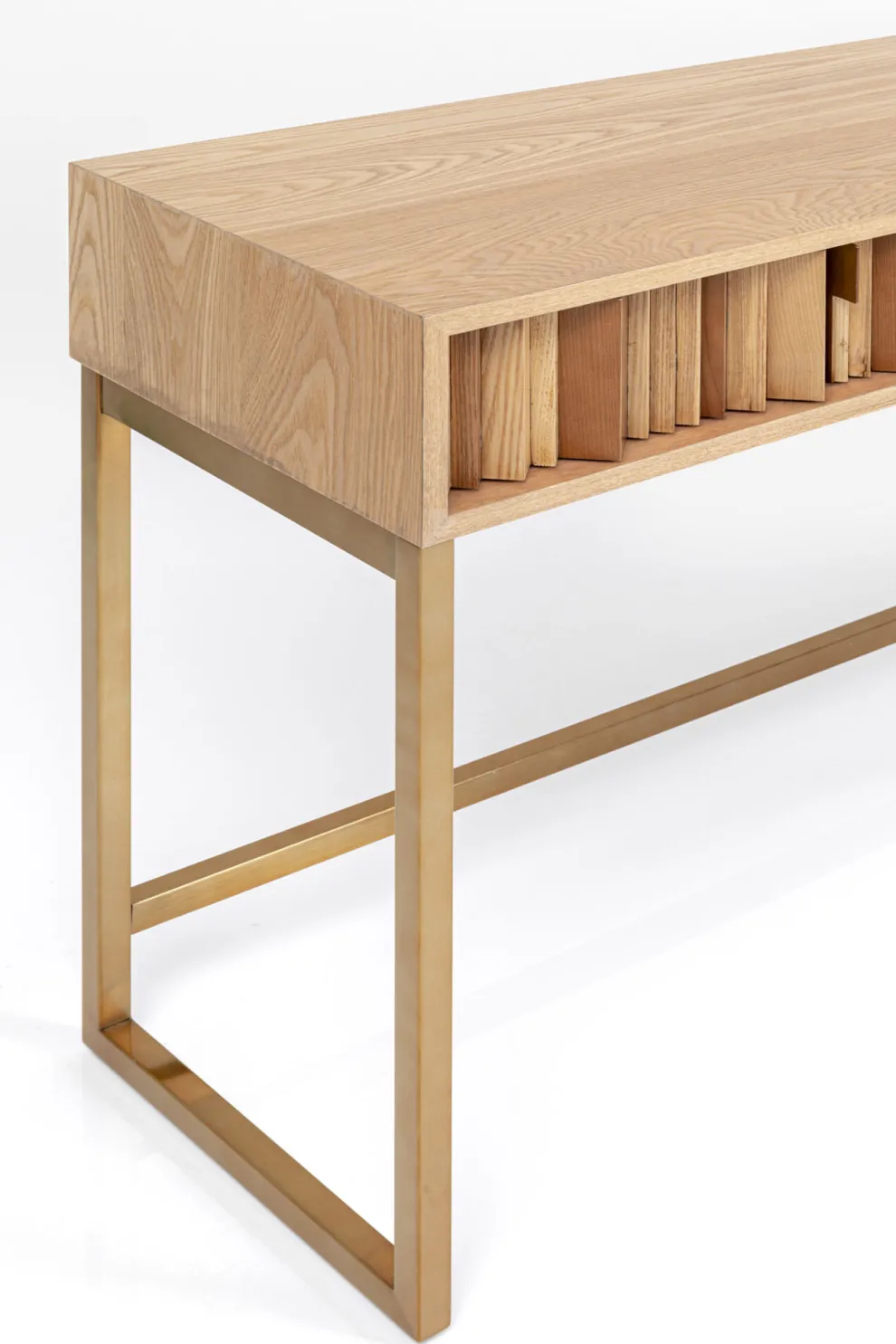 Sidetable Concertina Nature 136x40cm