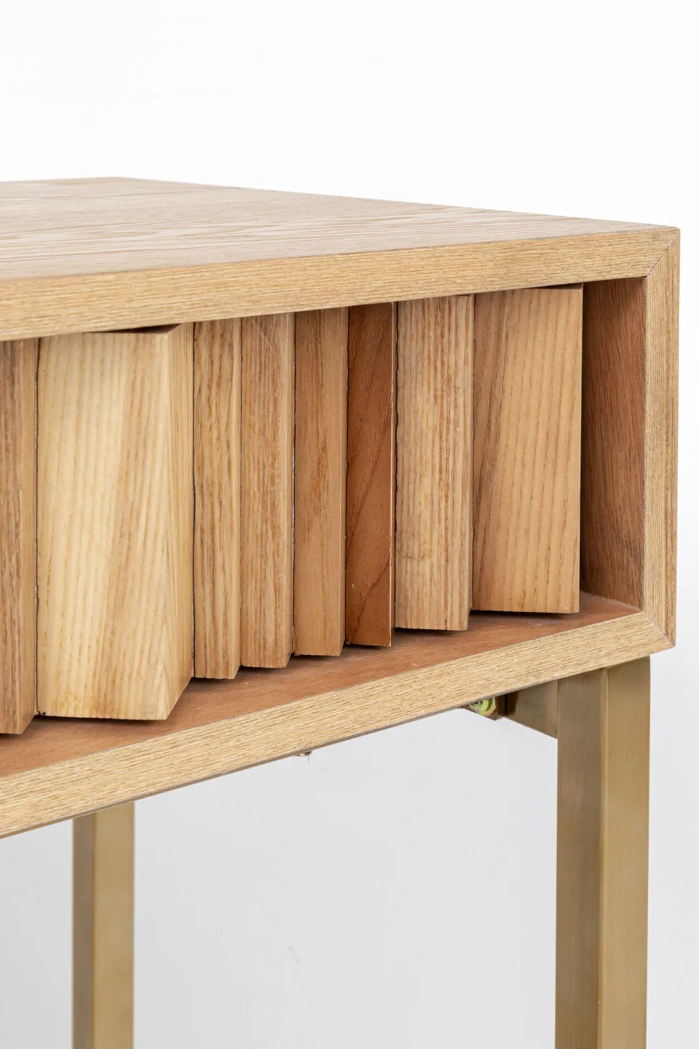 Sidetable Concertina Nature 136x40cm