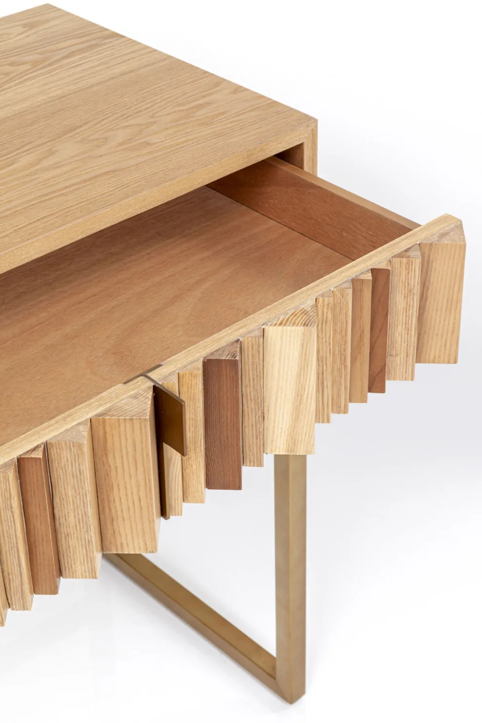 Sidetable Concertina Nature 136x40cm