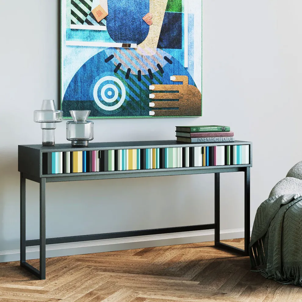 Sidetable Concertina Colore 136x40cm