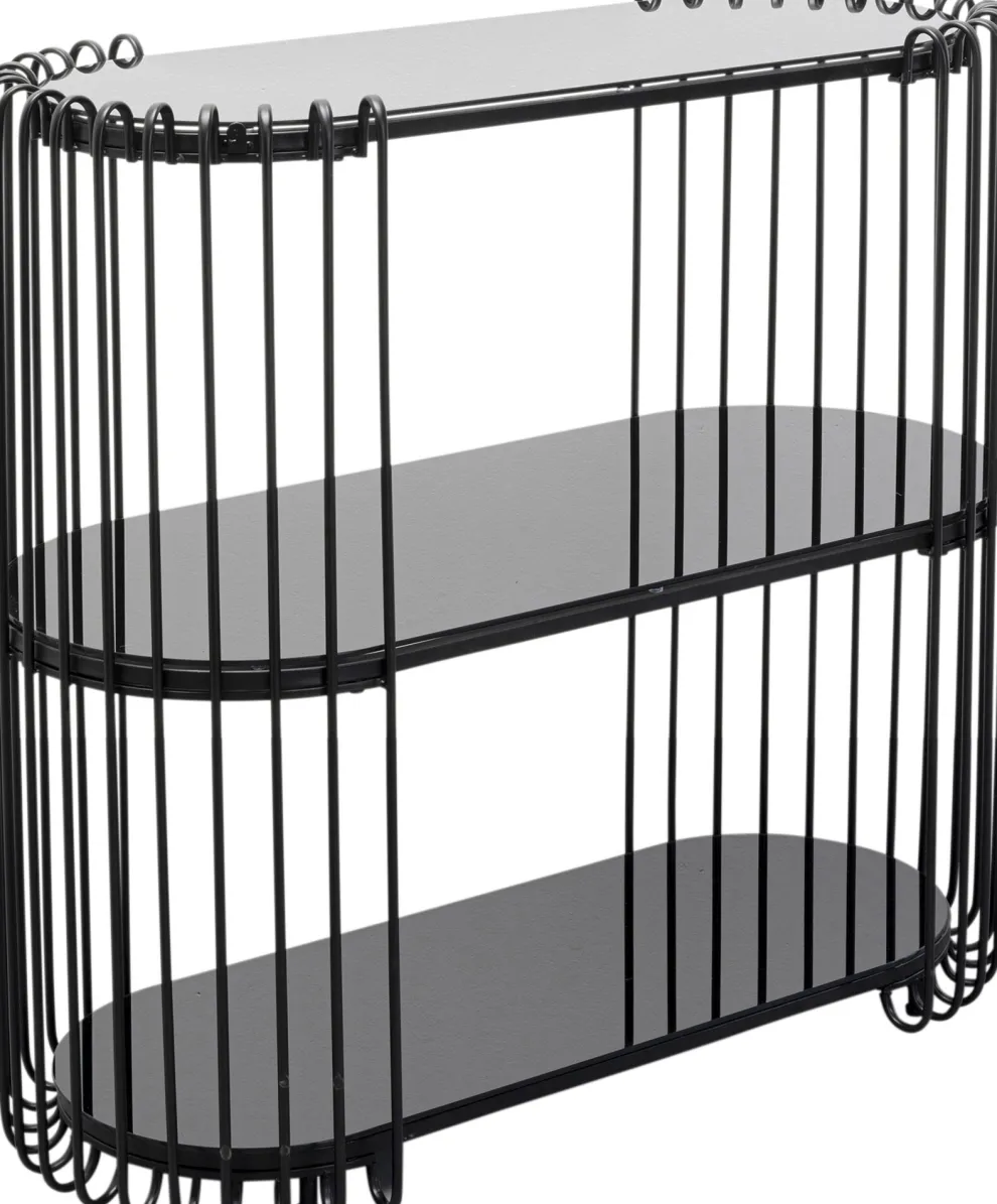 Sidetable Wire Black 81x78cm