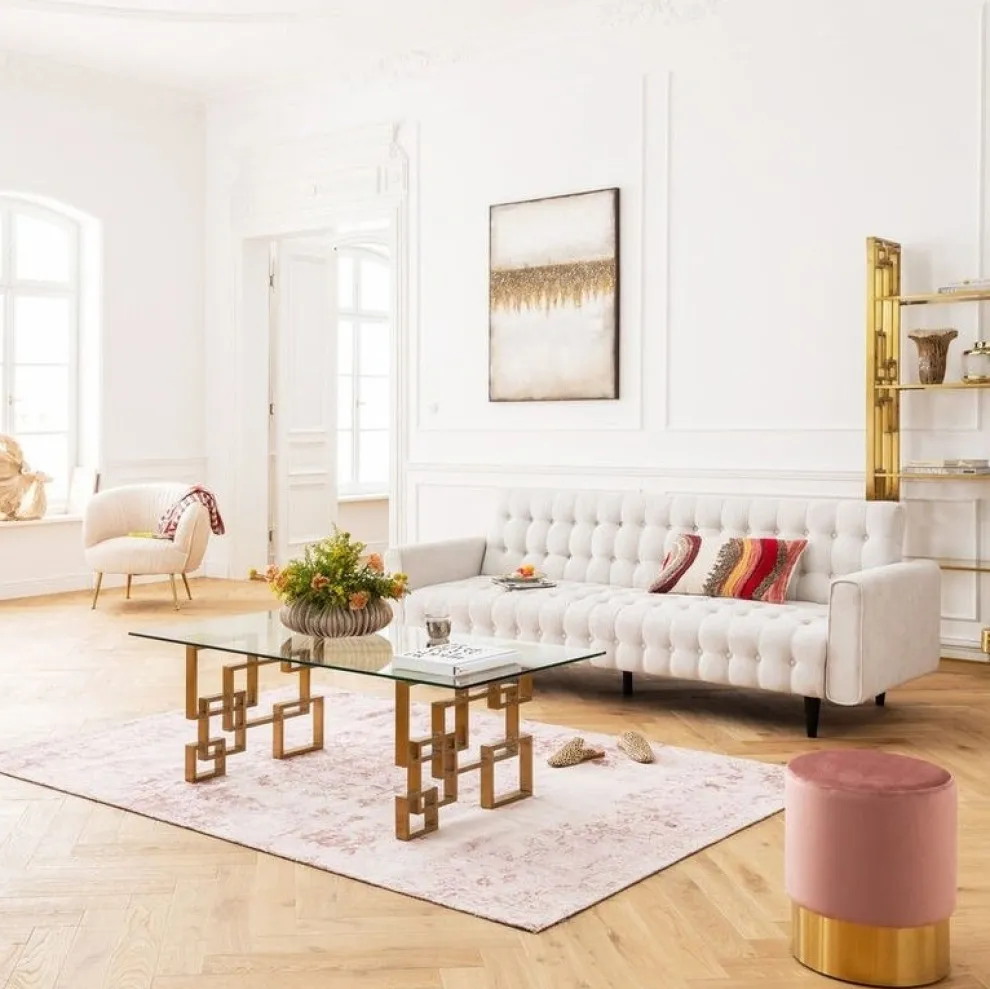 Slaapbank Milchbar Beige 219cm