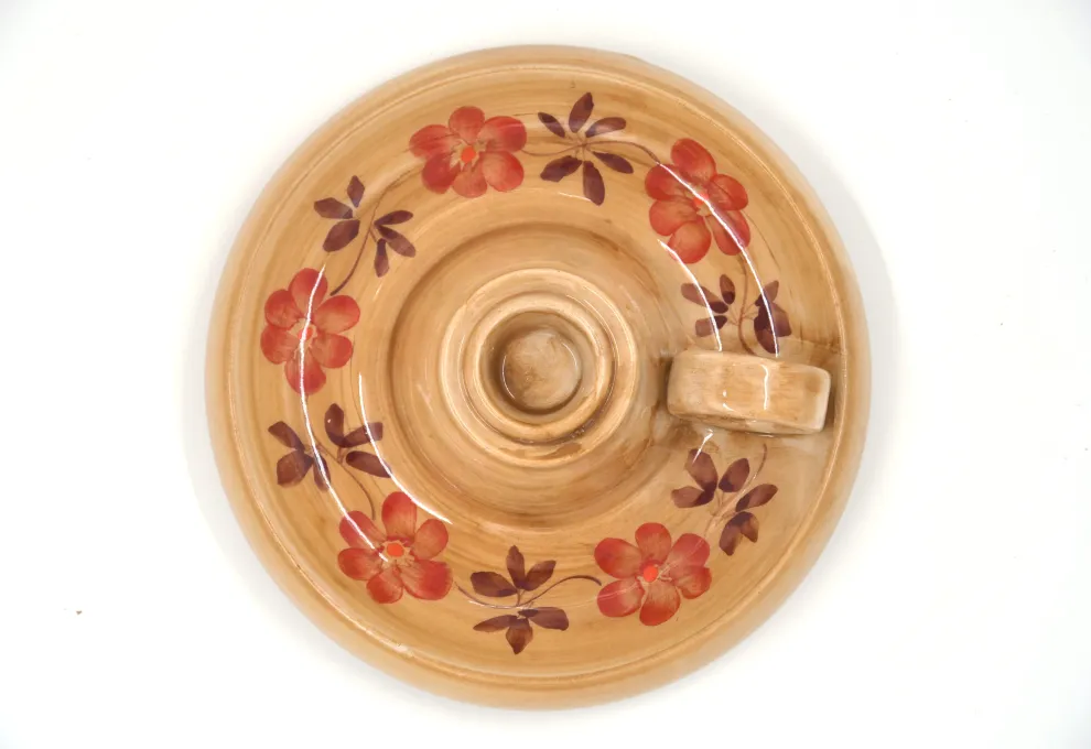 SMAQQ Kandelaar Floral Crush Oranje