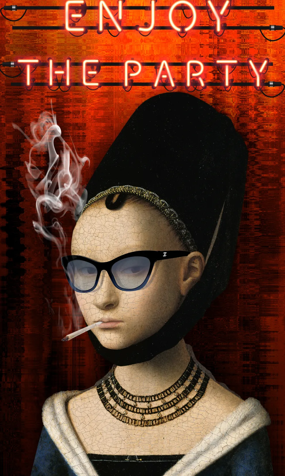 SMAQQ Schilderij Why's My Life So Boring