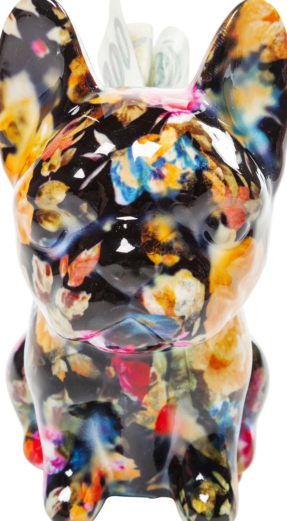 Spaarpot Dog Fiore 12cm Willekeurige Kleur