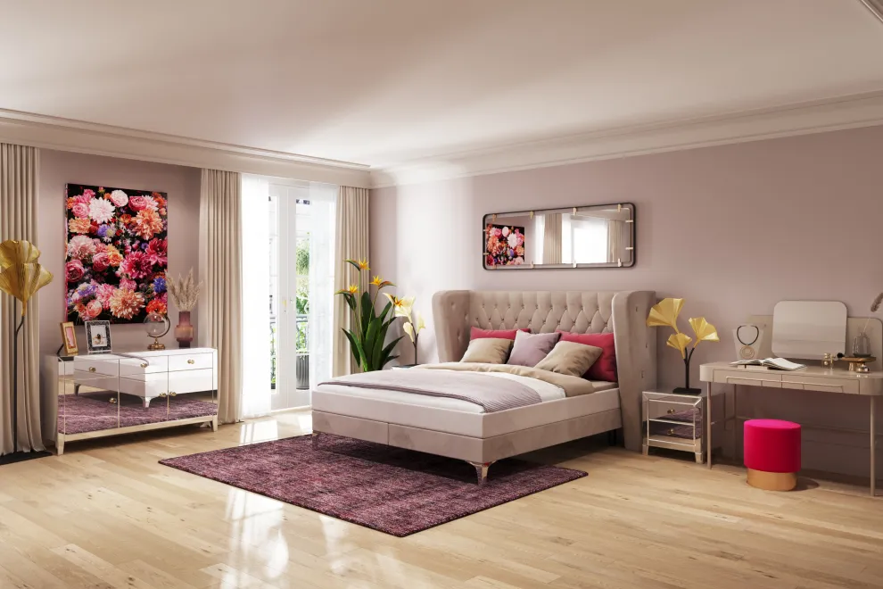 Spiegel Betsy Frame Rechthoekig Metaal 55x165cm