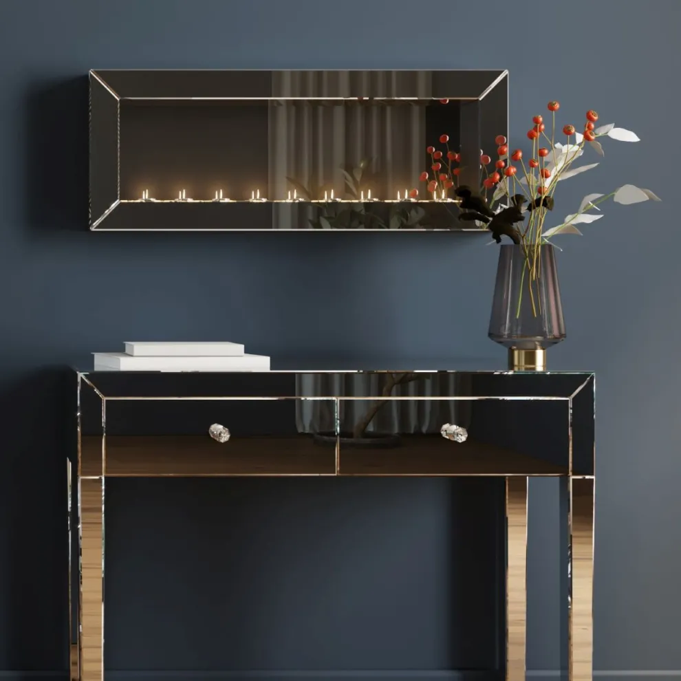 Spiegel Big Beauty Candle Light 90x35cm