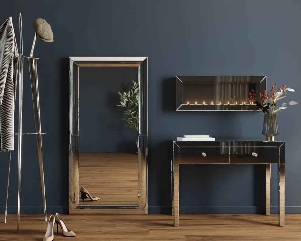 Spiegel Big Beauty Candle Light 90x35cm