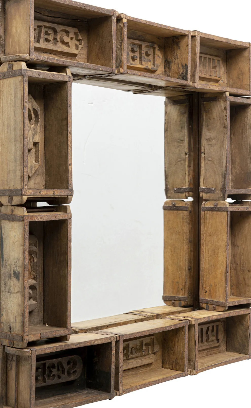 Spiegel Brick 90x90cm