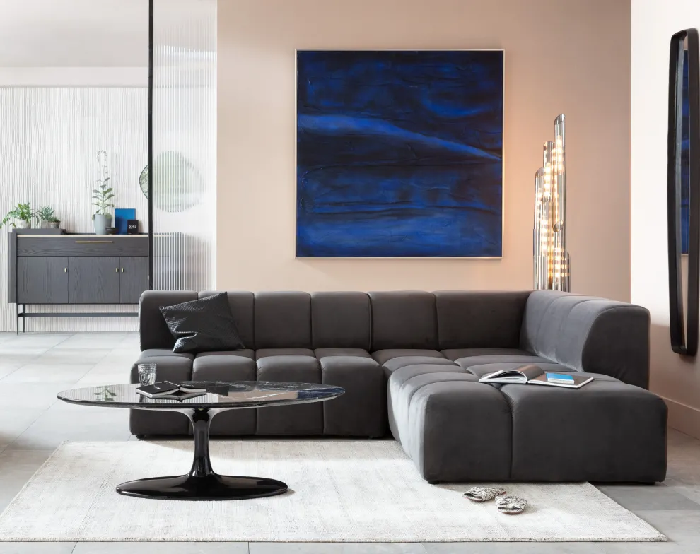 Spiegel Clip Black 32x177cm