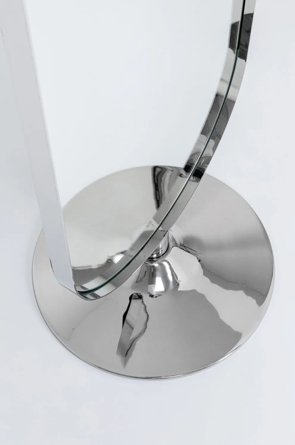 Spiegel Curvy Chroom Look 40x170cm