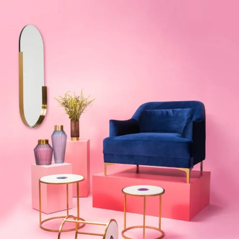 Spiegel Hipster Ovaal 50x114cm