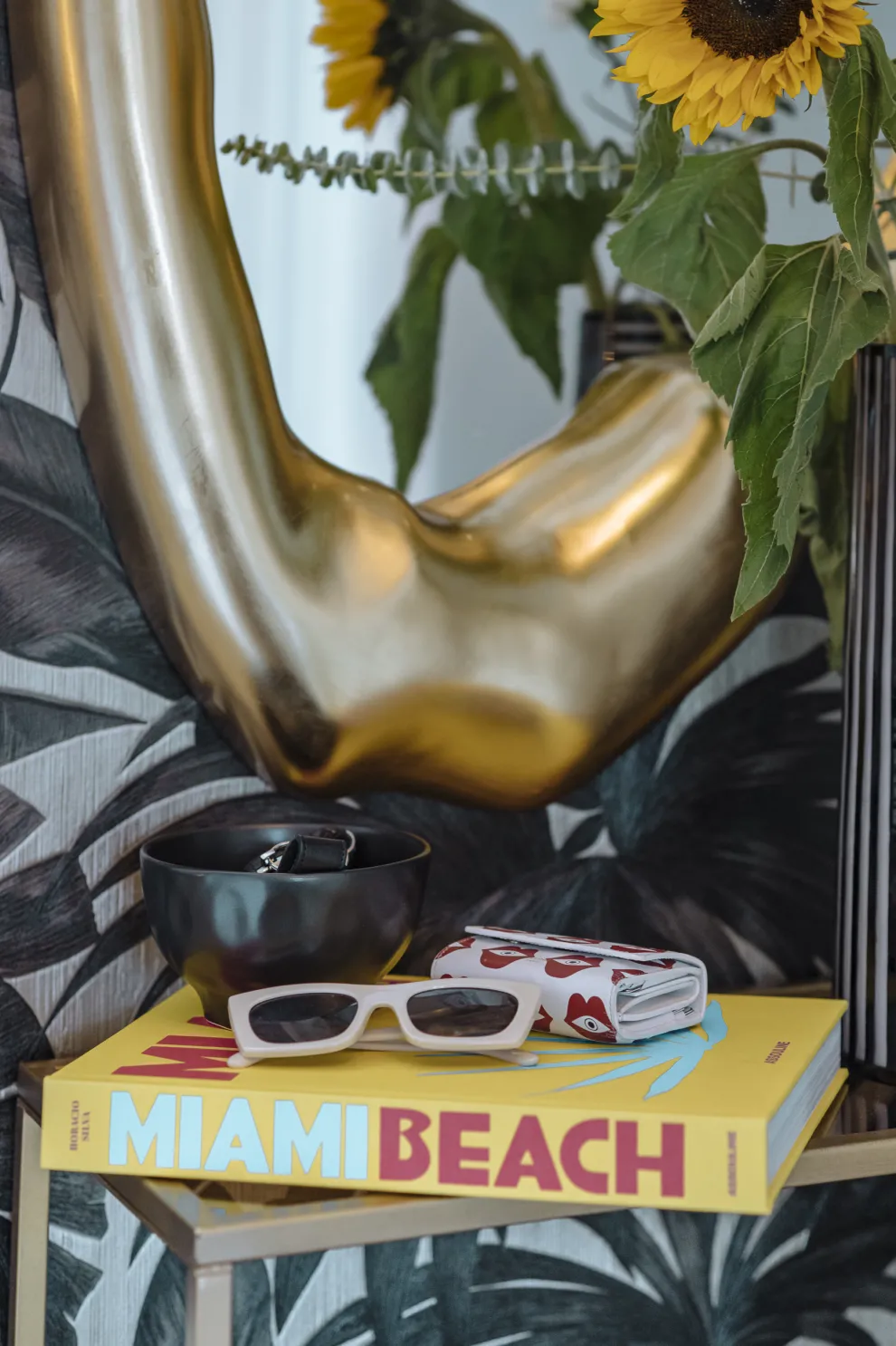 Spiegel Hologram Goud 68x117cm