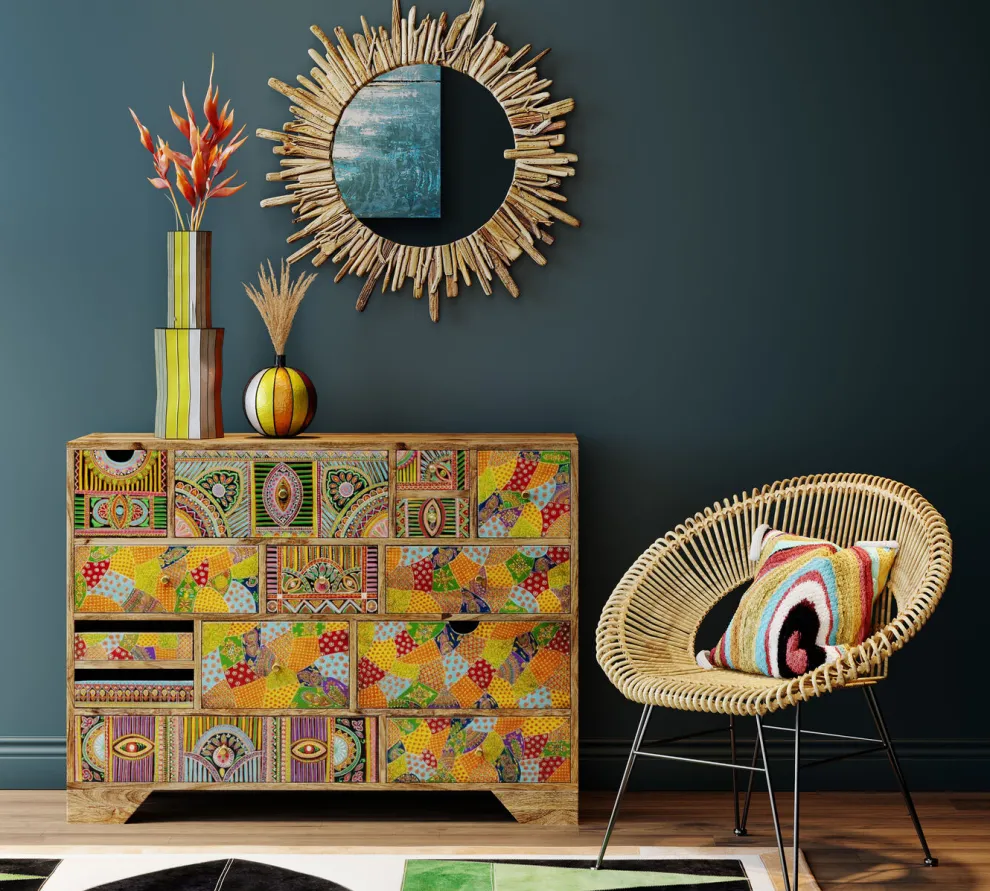 Spiegel Legno Ø82cm