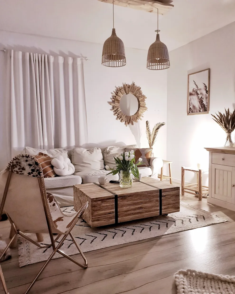 Spiegel Legno Ø82cm